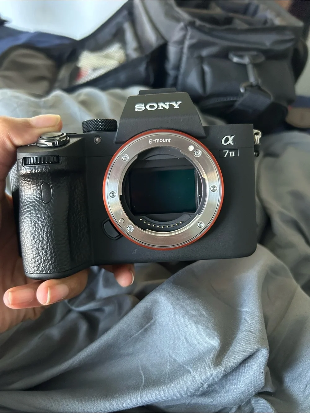 Sony Black Mirrorless Camera with FE 28-70mm Lens